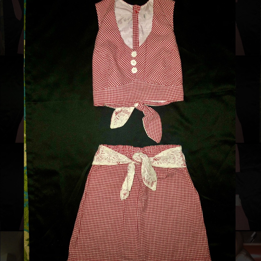 ONE OF A KIND Handmade two piece set